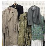 2 Wool Jackets, 2 Vintage Womenï¿½s Dresses And