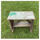 Vintage Wood Bench