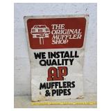 Ap mufflers sign