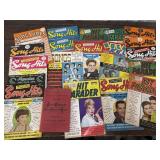 Music ephemera - Hit Parader, Song Hits, etcï¿½