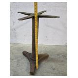 Iron table base