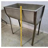Stainless wash tub