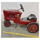 Cast aluminum MaCormick tractor