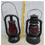 2 Dietz barn lanterns