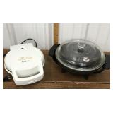 Waffle maker & electric frying pan