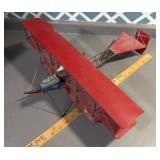 Pottery barn metal airplane made in Philippines
