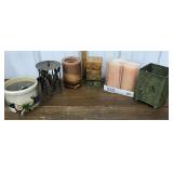 nice Candles & candle holders