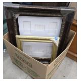 Large box of picture framing/matting