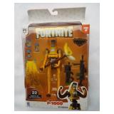 NIB Fortnite Figure P-1000. Sealed, some wear to