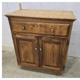 1 Drawer 2 Door Kitchen Cabinet 30"17"34"