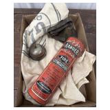 Feed bag, ranger Fire Extinguisher, and 2 bells