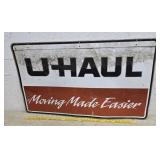 U haul sign 2 sided