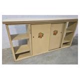 Sliding door kitchen counter 75"20"36"