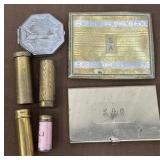 Vintage lipstick cases, compact, card case etcï¿½