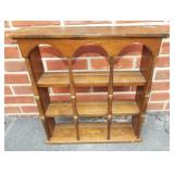 Wooden Display Shelf