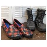 Size 11 boots and rubber shoes - NICE!!