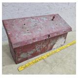 Galvanized mailbox