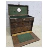 Oak machinist tool chest