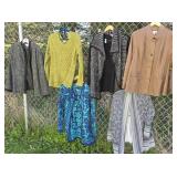 Mostly size M sweaters and jacket - nice