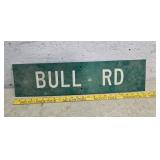 Bull Rd sign