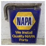 Napa hanging sign 2 sided 16"21"