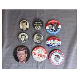 Vintage Political Pin-backs Nixon John F. Kennedy