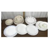 Corelle- Abundance, Frosty Morn & more, plates &