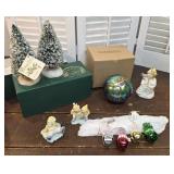 Christmas - Corning Art glass ball, Bethany Lowe