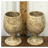 Stone cups