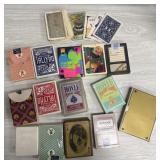 Lot of playing cards *some retired casino decks