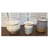 3pcs Studio Pottery