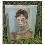 Local artist, Rita williams, Vestal painting -