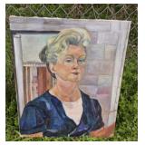 Local artist, Rita williams, Vestal painting -