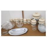 End of consignment hodge podge canister set etc