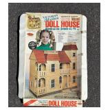 Vintage Arrow Victorian Mansion Doll House Kit