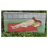 Local artist, Rita williams, Vestal painting -
