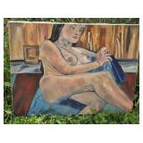 Local artist, Rita williams, Vestal painting aprx