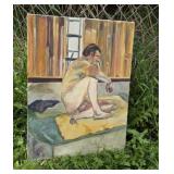 Local artist, Rita williams, Vestal painting -