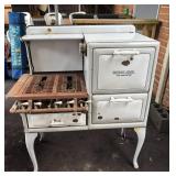 Antique Porcelain Detroit Jewel Gas Oven Range