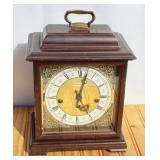 Hamilton Whitehall Mantle Clock with Key. Looks