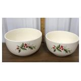 2Universal Cambridge mixing bowls- Woodvine floral