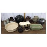 Bean pots, pitchers, mug, vases, insulator etc