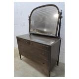 2 Over 2 Dresser With Mirror 50"24"36"