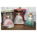 Rose Barbie, Holiday Barbie 2013 & 2016