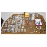 Costume jewelry earrings necklaces bracelets etc