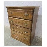 4 Drawer Highboy Dresser 30"18"40"