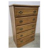 5 Drawer Highboy Dresser 30"18"48"