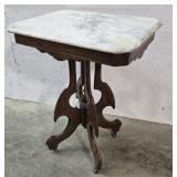 Marble Top Stand 23"18"29"