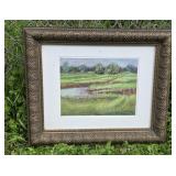 Frames Local artist, Rita williams, Vestal