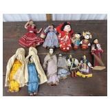 Box of dolls